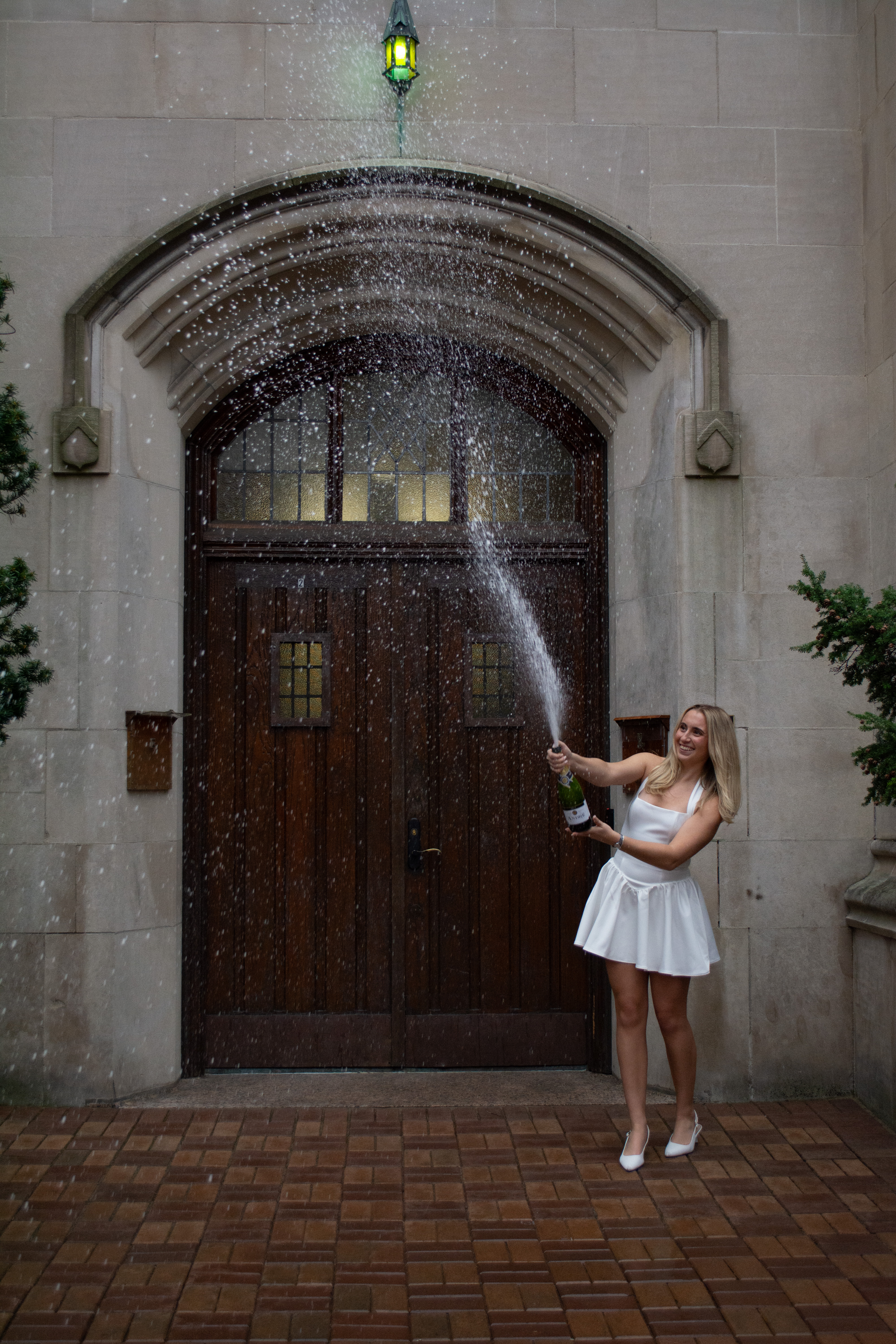 Graduation photos taken by Kira Gendjar.