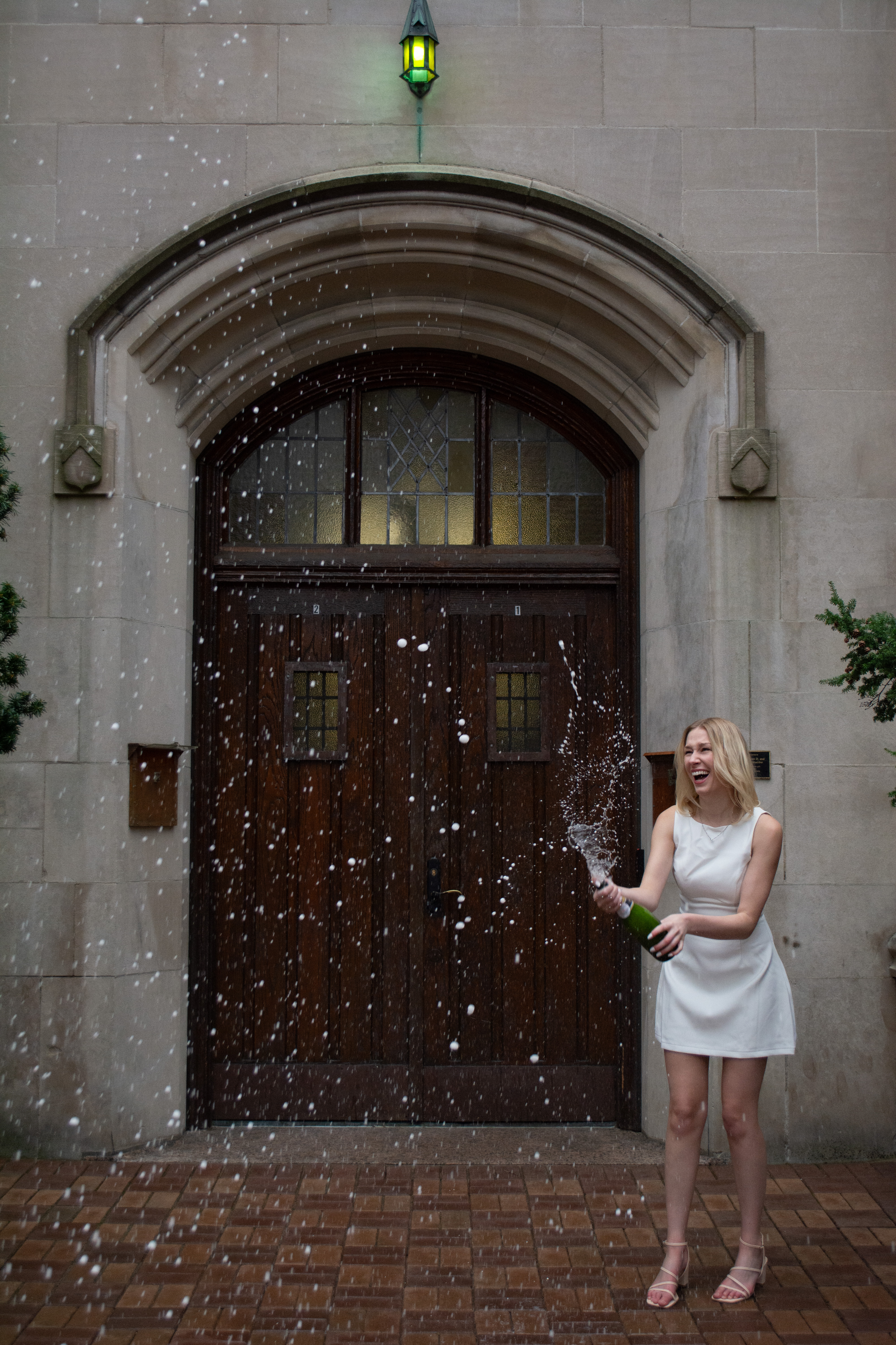 Graduation photos taken by Kira Gendjar.