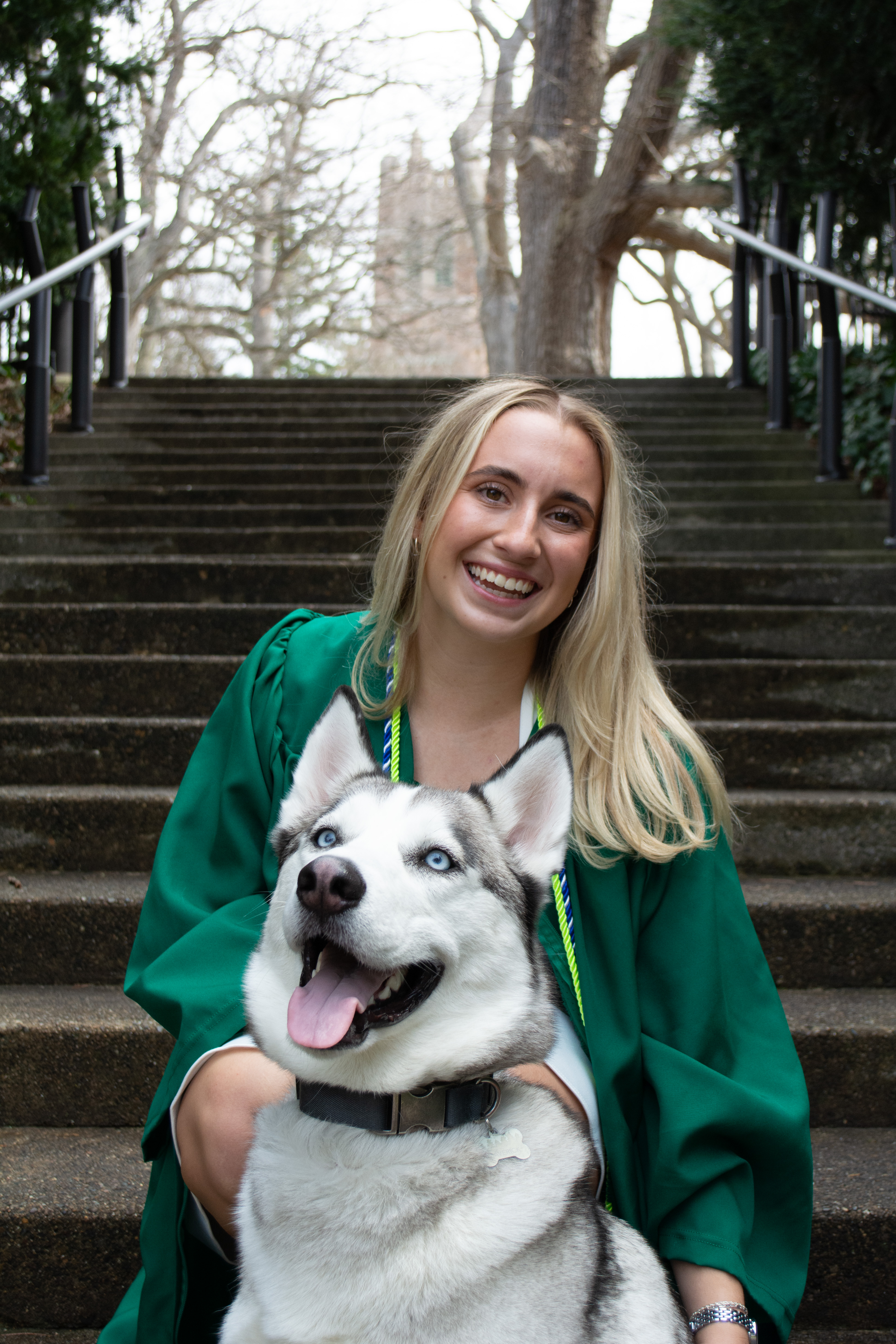 Graduation photos taken by Kira Gendjar.