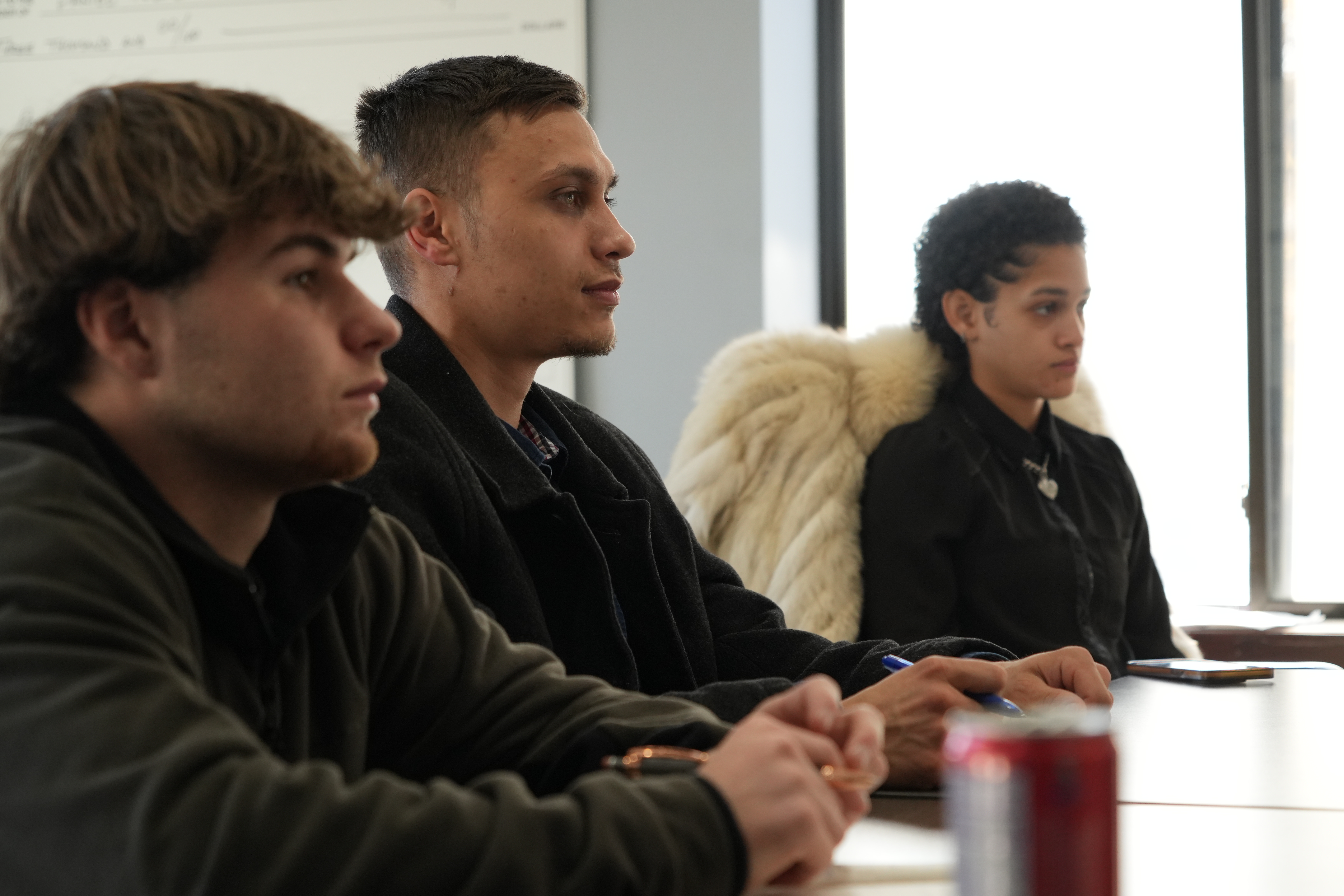 Office photoshoot captured by Kira Gendjar.